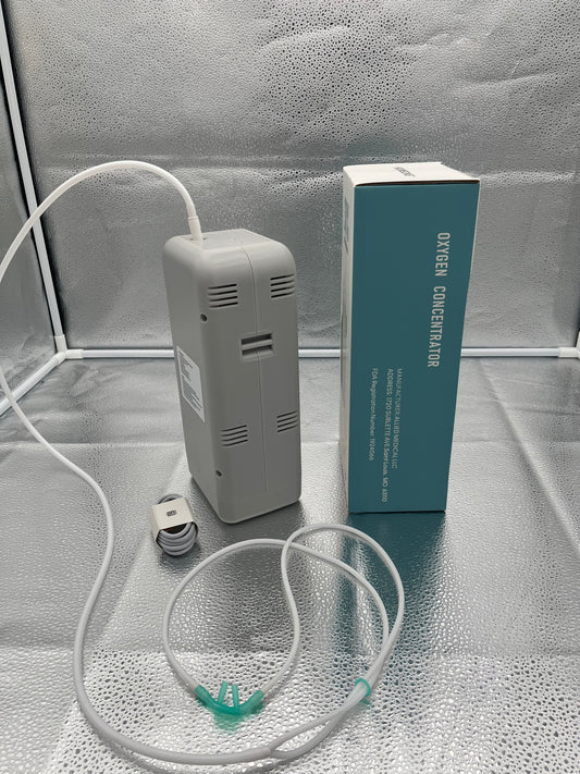 OXYZWPPYSAMG 30% Oxygen Generator Machine for Travel&Home Portable Oxygen Concentrator with Accessories