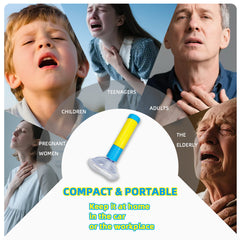 Choking Rescue Device Home Kit & Travel Kit - Anti Choking Device for Kids and Adults, Portable Airway Suction Device, Choking First Aid Device