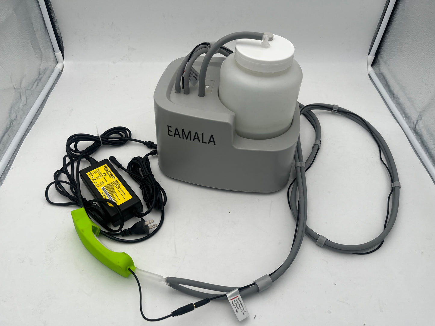 EAMALA Female External Urine Collection System – External Catheter, Urine Collection Container, Suction Tubing & Accessories