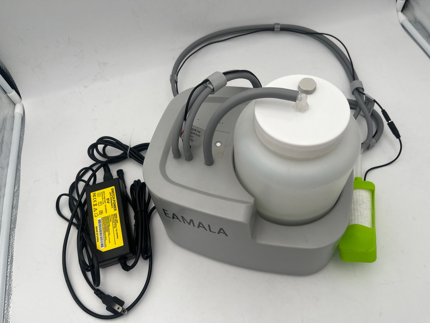 EAMALA Female External Urine Collection System – External Catheter, Urine Collection Container, Suction Tubing & Accessories