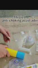 Choking Rescue Device Home Kit & Travel Kit - Anti Choking Device for Kids and Adults, Portable Airway Suction Device, Choking First Aid Device